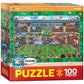 Eurographics Soccer Spot & Find 100 Piece Puzzle
