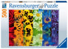 Ravensburger Floral Reflections 500-Piece Puzzle | enhanced Quality Material | Unique Piece Design | Anti-Glare Surface | Great Gift for Puzzlers