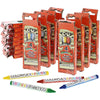 Juvale 30-Pack Halloween Crayons, Fun School Supplies For Kids, Party Favors, Fun Themed Festive Crayons Party Favors For Kids, Crayon Packs For Drawing, Doodling, Writing And Coloring, 4 Colors