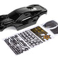 SummitLink Custom Body Police Style Compatible for Rustler 4X4, Rustler BL-2S, Rustler 4x4 Ultimate 1/10 Scale RC Car or Truck (