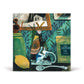 Fred 500 Piece Jigsaw Puzzle  Moth Girl - mature-themed Puzzle Printed with Soy Ink with Matte Finish  Includes Reference Poster & Storage Bag - Fun Creative Hobby for Home - Art by Yas Imamura