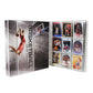 Unikeep Basketball Themed Trading Card Collection Binder Complete With Trading Card Pages. Fully Enclosed Case With A Locking Latch To Keep Cards Secure (Red Dunk, Poly Ring)