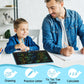 Hockvill Lcd Writing Tablet For Kids 16 Inch, Toys For Girls Boys Drawing Pad For 3 4 5 6 7 8 Year Old Kid, Toddler Magnetic Doodle Board Travel Essentials Christmas Birthday Gift For Children (Blue)