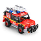 Max Build More Fire Station Play Set - 218-Piece Brick Box, Plastic, Model 83172