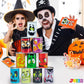 JOYIN 13 Pcs Halloween Carnival Bean Bag Toss Game with Tin Cans and Beanbags for Kids & mature-themeds Indoor Outdoor Carnival Party Games  Birthday Party Game  Halloween Gathering Party Supplies