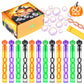 60 Pack Halloween Bubble Wands, Mini Bubble Toys For Halloween Party Favors, Novelty Supplies, Halloween Toys For Girls Boys Kids Classroom Rewards Gifts