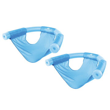 Outer Trails Sling Mesh Chair - 2-Pack Light Blue, Model OT34LB, Perfect for Swimming Pool Noodles