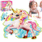 Auntyfey 45 Pcs Unicorn Floor Puzzles For Kids Ages 3-5, Giant Floor Puzzles For Kids Ages 4-8, Kid Floor Puzzles 4-6, Big Large