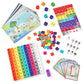 hand2mind MathLink Cubes Numberblocks 1-10 Set - 30 Preschool Learning Activities, Counting Blocks, Educational Toys for Kids