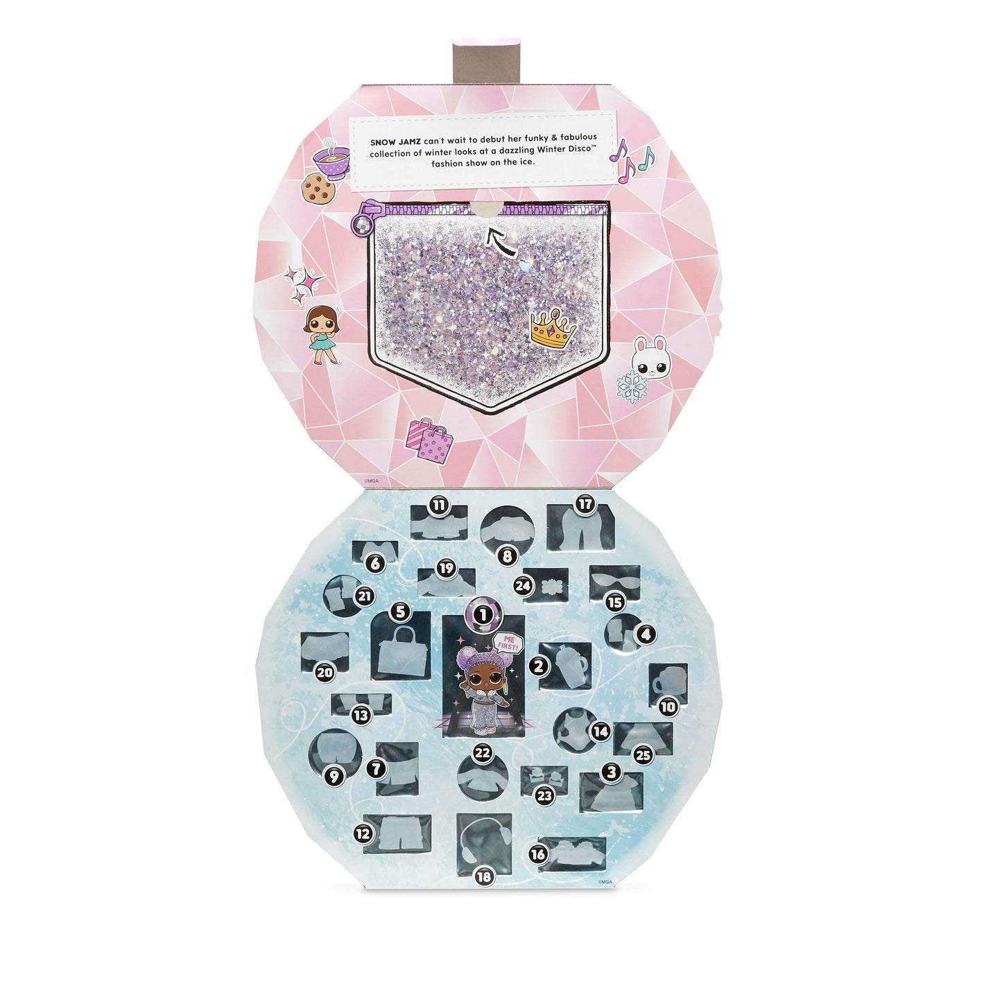LOL Surprise OOTD Dolls Outfit Of The Day Winter Disco 25+ Surprises Gift Set For Girl Kids Fashion and Fun Outfit Shoes And Accessories | Great Christmas LOL Advent Calendar For Kids Ages 6+