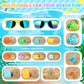 Luucio 42 PCS Beach Toys and Sand Toys, Sandbox Toys Beach Toys for Kids 3-10, Kids Beach Toys with Sand Bucket, Mesh Bags, Kids