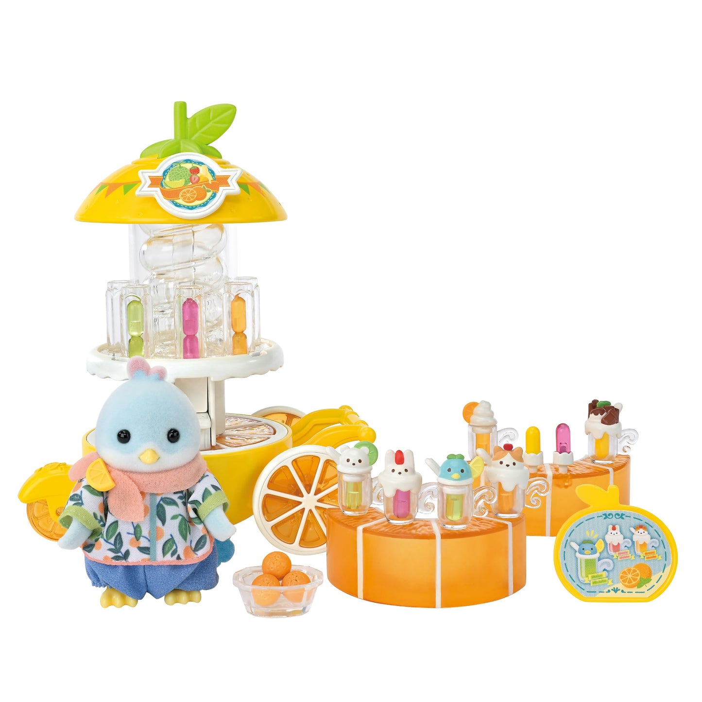EPOCH Sylvanian Families Epoch Juice Shop Mi-94 ST Mark Certified, Ages 3 and Up