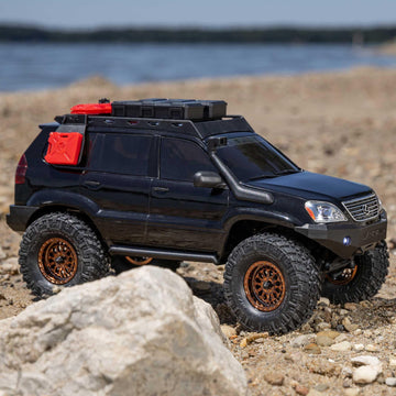 Axial Rc Truck Scx24 Lexus Gx 470: 1/24 4Wd Rtr (Everything Needed To Run Is Included), Black, Axi-1532T3