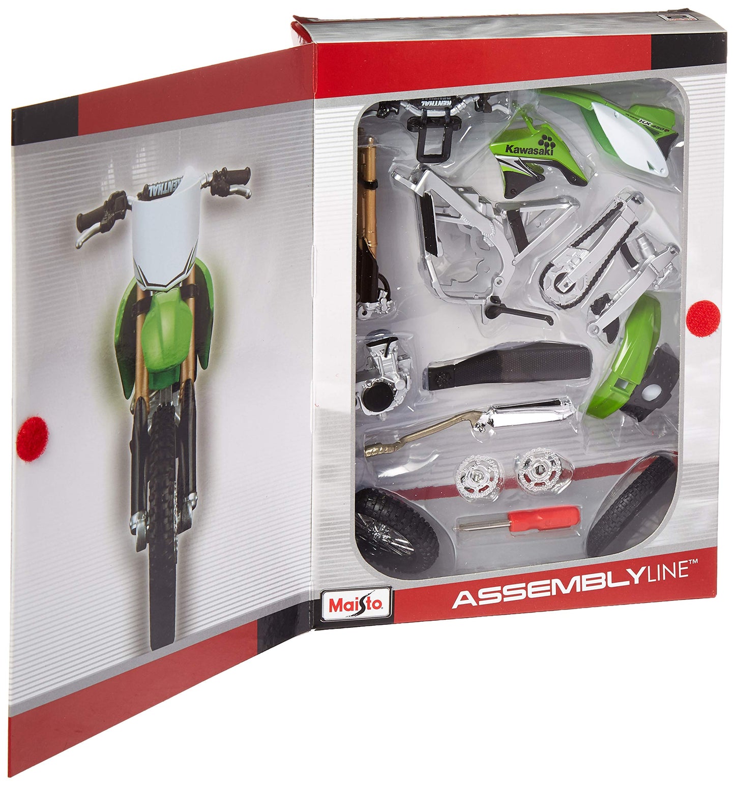 Maisto 1: 12 Al Kawasaki Kx 450F (Colors May Vary), Large