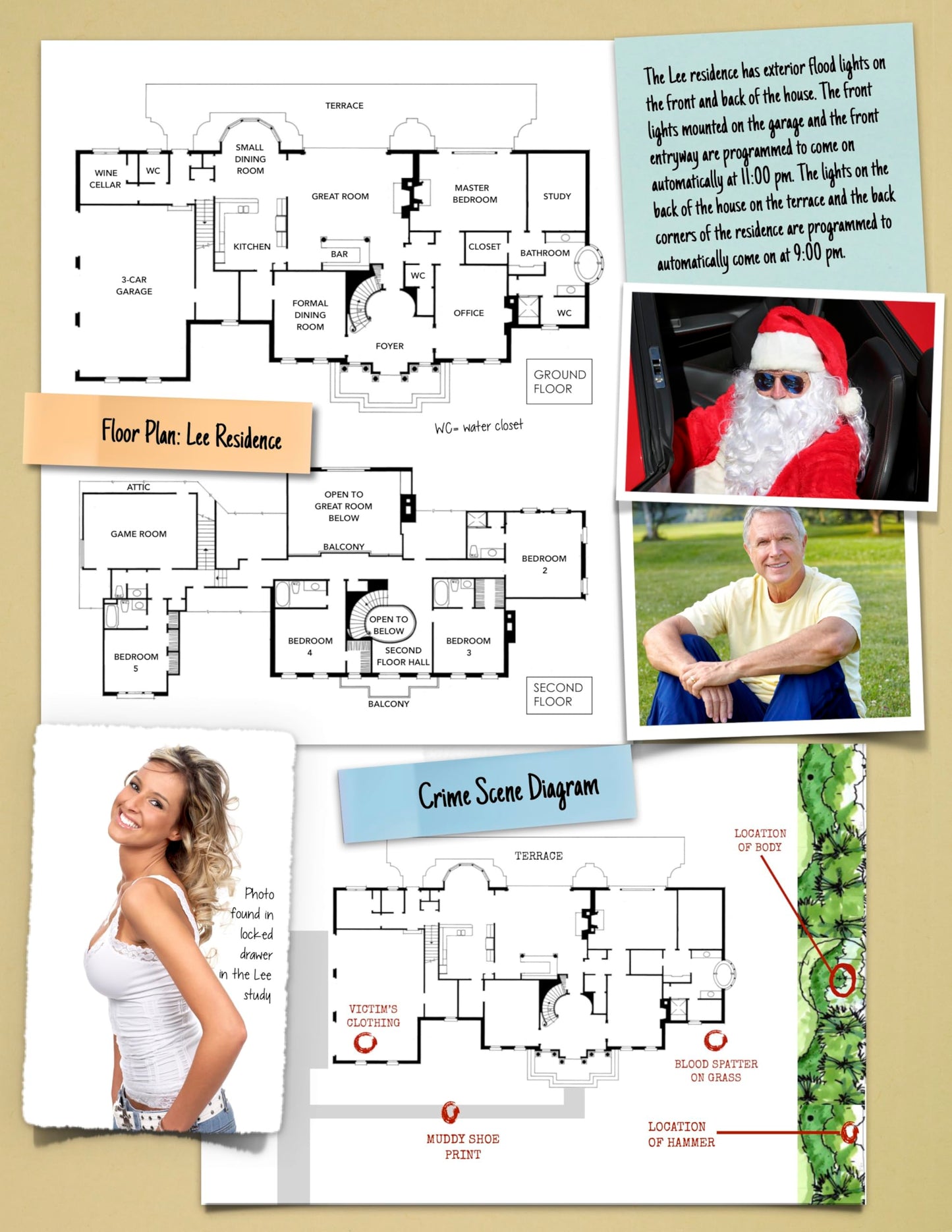 The Christmas Murder: A Murder Mystery Game | Investigate An Unsolved Case