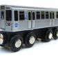 Muni Pals Munipals Chicago Transit Authority Wooden Railway Pink Line–Child Safe And Tested Wood Toy Train