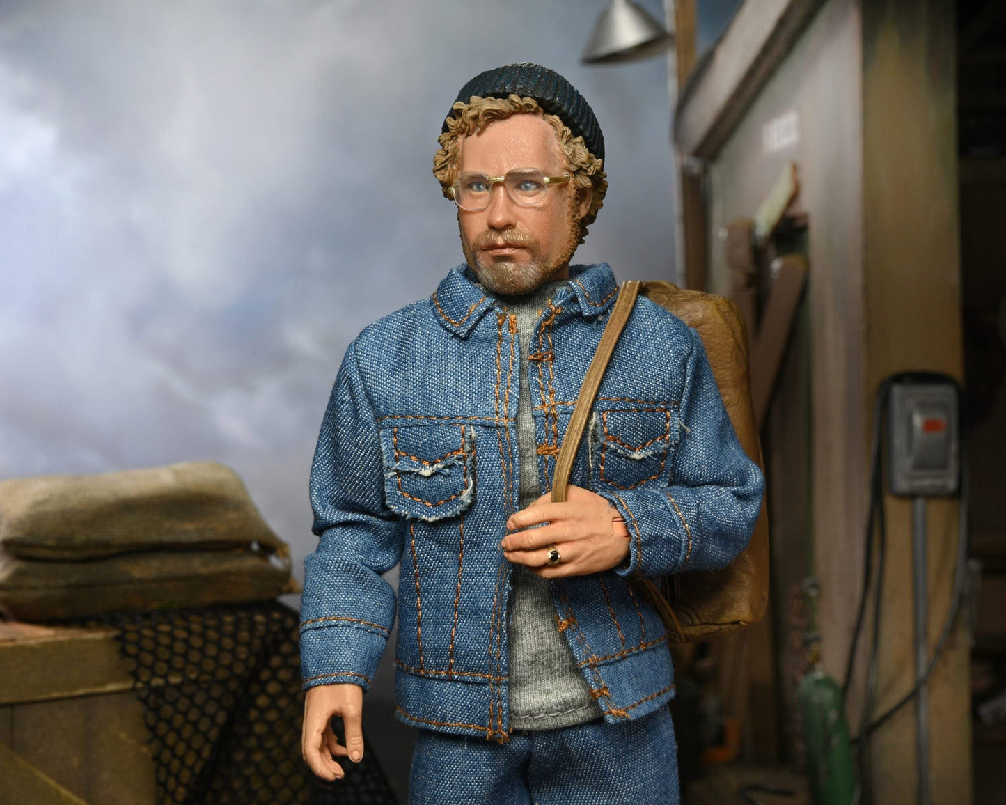 NECA Jaws Matt Hooper 8" Clothed Action Figure - Dark Blue - Model 3344 - Collectible Toy