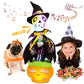 Emoin Halloween Skeleton Dancing Cactus Mimicking Toy, Talking Skull Cactus Toy Repeats What You Say,Singing Glowing Halloween Indoor&Outdoor Decorations