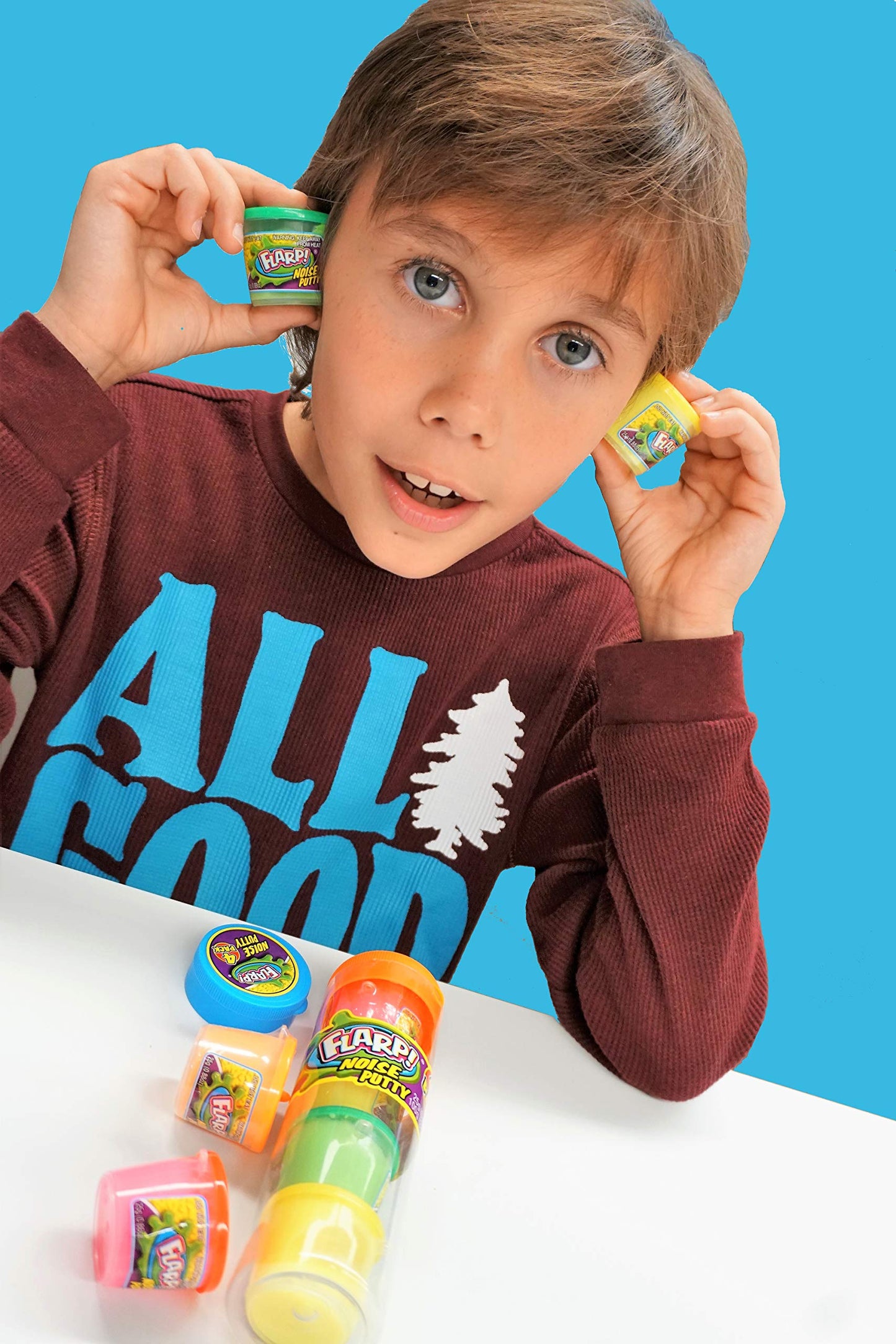 Ja-Ru Mini Noise Putty W/Plastic Containers (3 Pack, 12 Putty Toys) Slime Party Favors Silly Noise Putty For Kids, Boys & Girls. Stress Relief Sensory Fidget Toys. Bulk Goodie Bag Stuffers. 336-3P