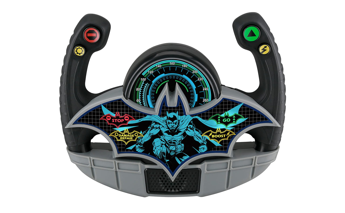 eKids Batman Batmobile Toy Steering Wheel for Kids, Toddler Toy with Sound Effects for Fans of Batman Toys for Boys