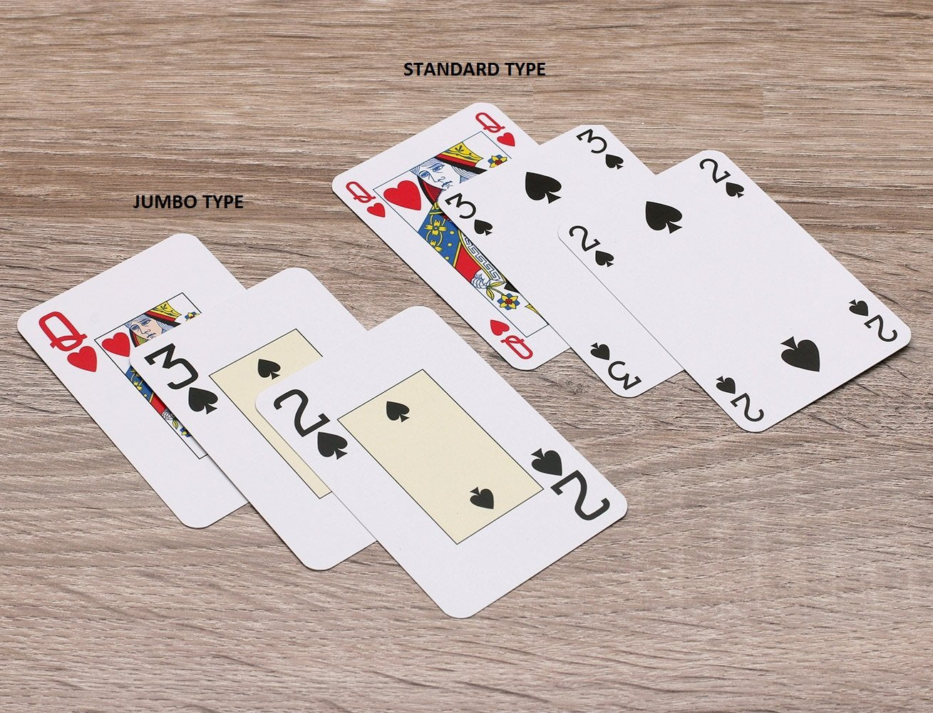Caspari - Double Deck Of Bridge Playing Cards, Jumbo Type, Van Gogh Irises