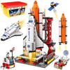 Wishlife City Space Exploration Shuttle Toy - Building Blocks Sets For 6 7 8 9 10 11 12 Year Old Boys Girls, Mars Rover, Launcher, Satellite, Aerospace Spaceship Toys Gifts For Kids Age 6-12 (660 Pcs)