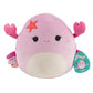 Squishmallows Original 10-Inch Cailey Pink Easter Crab Plush Toy - Soft Squishy Stuffed Animal for Kids, Girls & Boys - Model SQCR04646