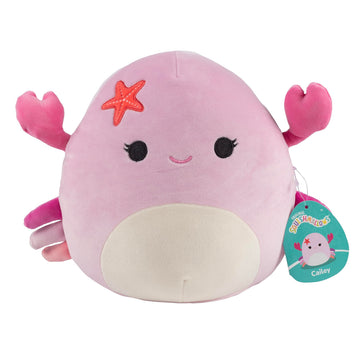 Squishmallows Original 10-Inch Cailey Pink Easter Crab Plush Toy - Soft Squishy Stuffed Animal for Kids, Girls & Boys - Model SQCR04646