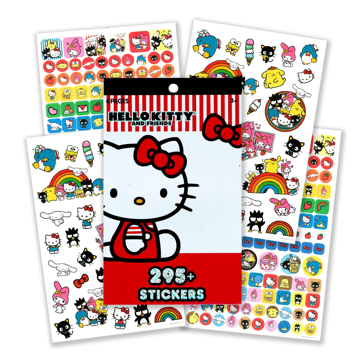 Hello Kitty Coloring Activity Book and Sticker Set for Kids