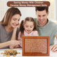 Palksky Money Saving Box, Wooden Cash Vault For Kids And Adults, Reusable Money Box With Countdown And Money Target, Challenges Cash Saving Box Storage Money With Counter, Best Gift For Boys, Girls