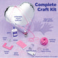 Creativity for Kids String Art Heart Light Craft Kit - Kids Arts and Crafts, Tween Girl Gifts, String Art Kit (Ages 8+)