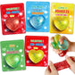 Valentines Day Gifts Cards For Kids, 24 Pack Heart Stress Balls With Greeting Cards, Stretchy Toy Balls Bulk Gift For Kids Class
