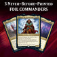 Magic: The Gathering Commander 2019 Mystic Intellect Deck | 100-Card Ready-To-Play Deck | 3 Foil Commanders | Factory Sealed