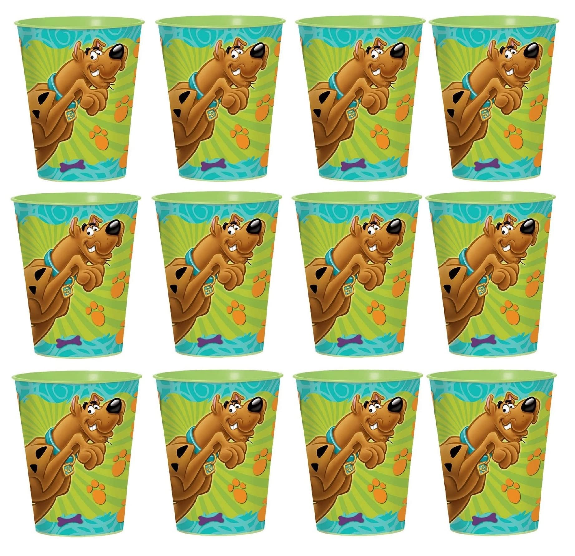 amscan Scooby Doo Favor Cup 16oz [Contains 12 Manufacturer Retail Unit(s) Per SKU# 421385
