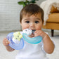Infantino Shake & Soothe Water Teethers - Sensory Exploration And Teething Relief, Cloud And Star 2-Pack