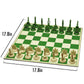 ICUP Stonerware Chess Set Game - Multi-colored Plastic - One Size - Model 00747