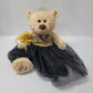 KINNEX COLLECTIONS SINCE 1997 20'' Quince Anos Quinceanera Last Doll Teddy Bear with Dress (Centerpiece) ~ ARC16832-17 (Black)