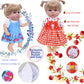 Alive Doll Clothes And Accessories - Baby Doll Dresses Fit For 12 13 14 14.5 Inch Girl Dolls, 6 Sets Doll Outfits Include Doll Dresses, Jumpsuit, Swimsuit Dolls Outfits For Girls Gifts