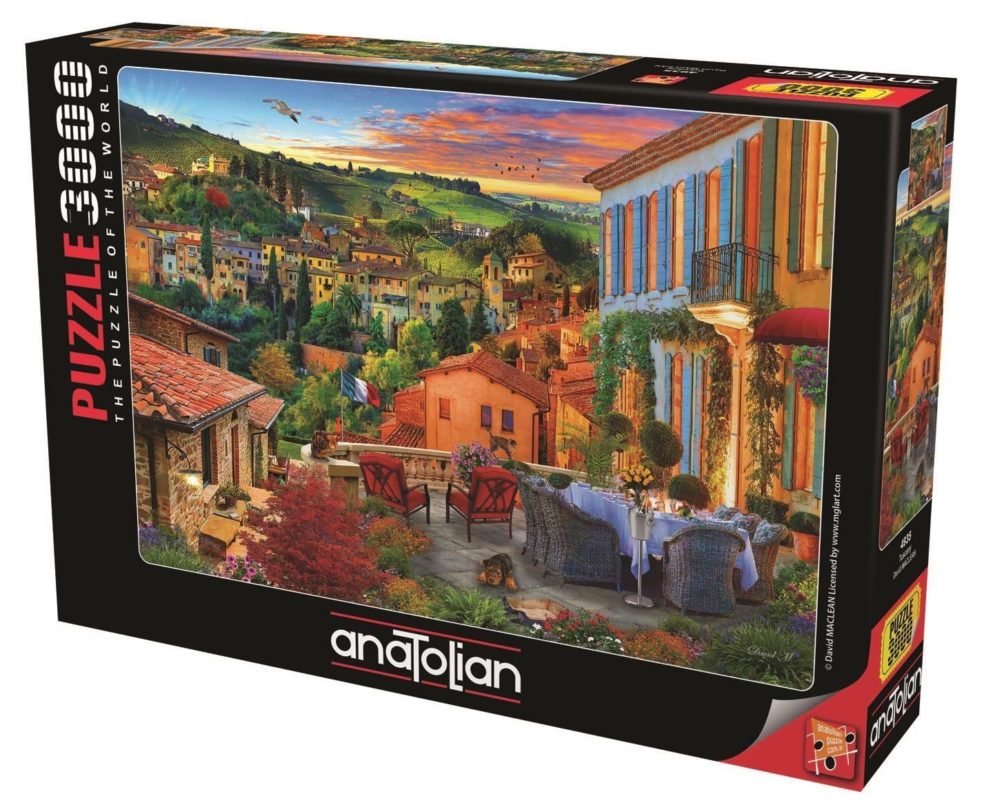 Anatolian Puzzle - Tuscany, 3000 Piece Puzzle, #4935