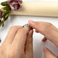 Csiyanjry99 Jansio Threanic Triple-Spin Ring,To My Daughter Vikanda Thermogenic Spinner Ring Feelief Zirconica Triple Fidget Rin
