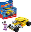 Mega Hot Wheels Bone Shaker Racecar Building Set With 111 Pieces With Micro Figure Driver Figure, Toy Gift Set For Ages 5 And Up