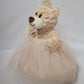 Kinnex Collections Since 1997 12'' Quince Anos Last Doll Teddy Bear With Dress (Centerpiece) ~ Arc09832-34 (Champane)