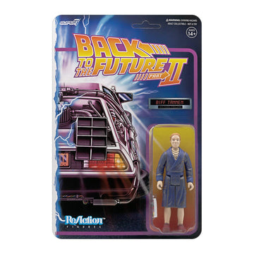 Super7 Back To The Future 2 Biff Tannen Bathrobe Reaction Figure 3.75''