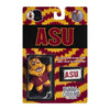 Bobbi-Toads Attachable Plushie Arizona State University Sparky Mascot - Fabric, Black/Yellow/Brown