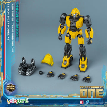 Yolopark Bumblebee Transformers Toy (B-127) Cog-Less Mode,4.92 Inch Highly Articulated Transformers One Toys For Boys Girls 8 Ye