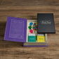 WS Game Company Trivial Pursuit Vintage Bookshelf Edition, Purple, Model 44419, Linen Material