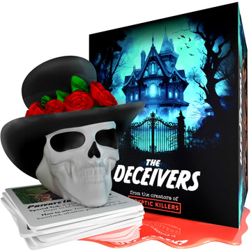 The Deceivers - Murder Mystery Party Game | Like Werewolf | Adult Board Game Night, Family Games, Secret Spy Games & Traitor Rol