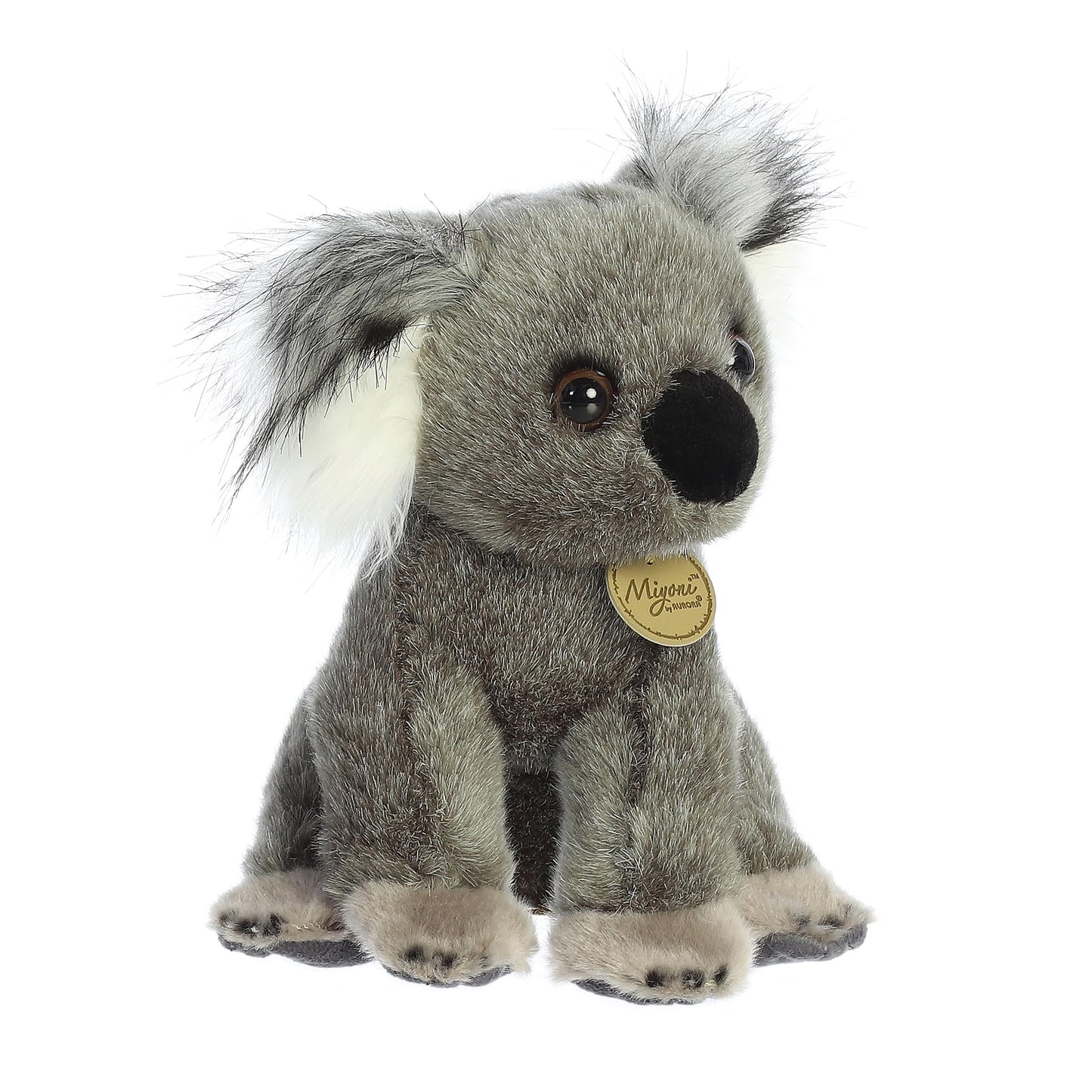 Aurora Miyoni 9" Black Koala Plush Toy, Model 26214, Made with All New Materials