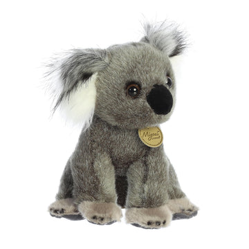 Aurora Miyoni 9" Black Koala Plush Toy, Model 26214, Made with All New Materials