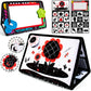 Teytoy Tummy Time Mirror Infant Toys Newborn Toys 0-3 Months Brain Developmental Baby Mirror Tummy Time Toys Black And White High Contrast Baby Toys 4 6 9 12 Month Boys Girls Crawling Sensory Toy